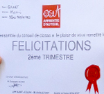 Collégiens et lycéens du Lycée professionnel de Blanquefort (33) distingués ont ainsi reçu le précieux « diplôme » de la Réussite 2017. Apprentis d'Auteuil