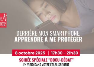 derrière mon smartphone