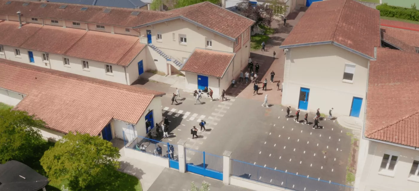 Vue aérienne Ensemble Scolaire Saint-Joseph