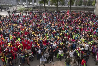 Pèlerinage d'Apprentis d'Auteuil à Lourdes