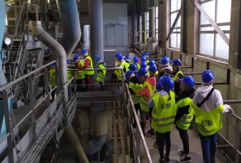 Visite du centre de tri Astria