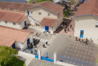 Vue aérienne Ensemble Scolaire Saint-Joseph