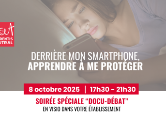 derrière mon smartphone
