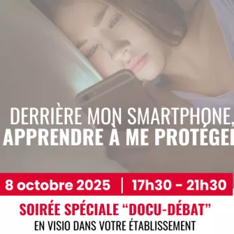 derrière mon smartphone